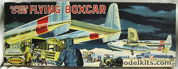 Aurora 1/72 Fairchild C-119 Flying Box Car - Bagged, 393 plastic model kit